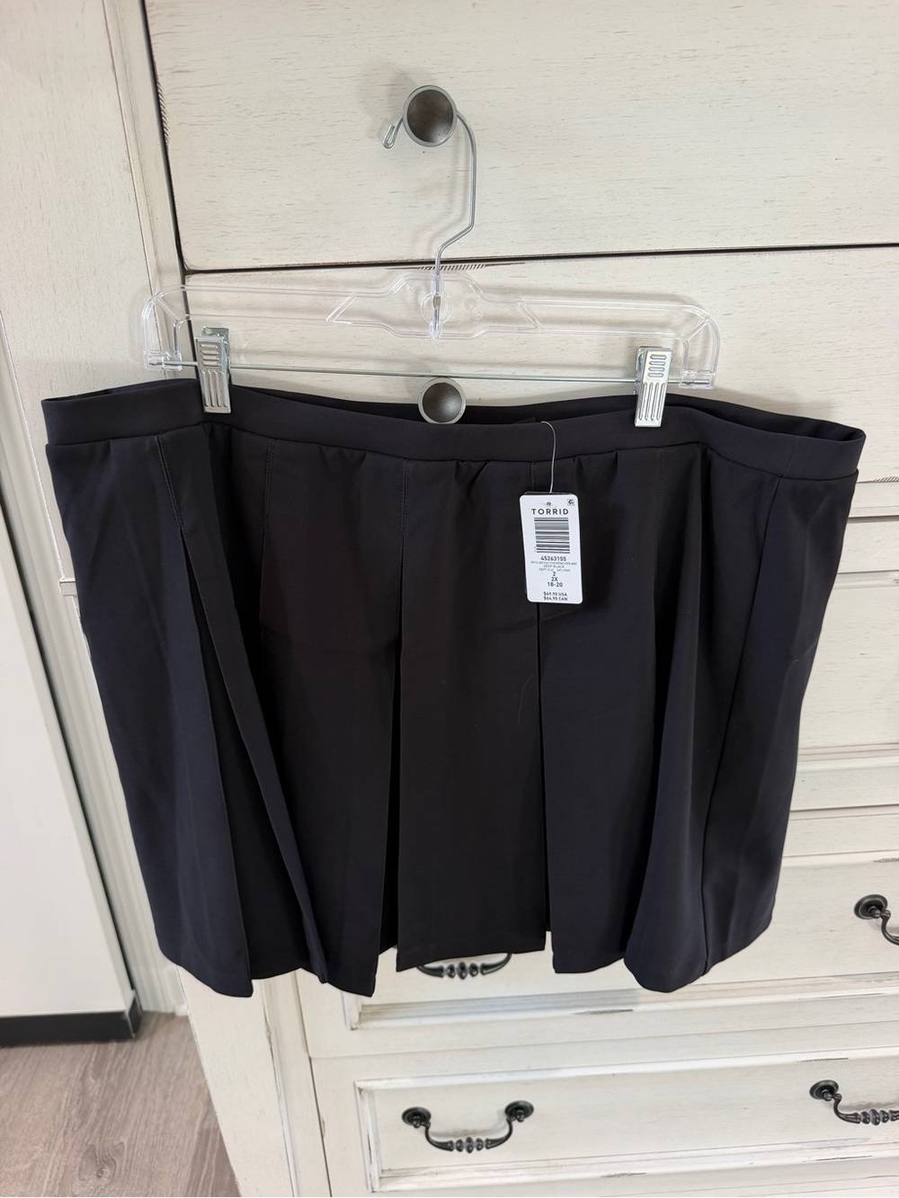Black Pleated Mini Skirt - Women's Schoolgirl Style torrid 2X - Picture 5 of 6